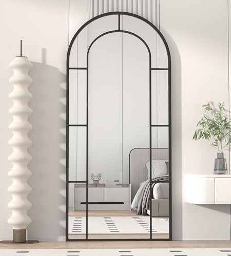 Arched Full Length Mirror, Oversized Floor Length Standing Mirrors, Large Body - Image 4