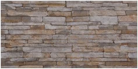 K&B Panels 3D Wall Panel, Slate Effect Styrofoam Wall Panelling Kit, Lightweight by Unknown