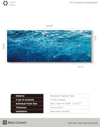 Acoustic Panels for Walls, Art Panels, Sound Absorbing, 12 x 16 In - Image 6