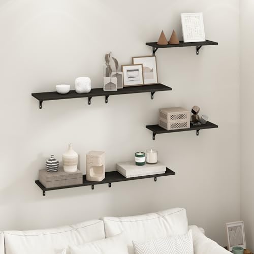 Furinno Rossi Set of 6 Floating Shelves - Image 2