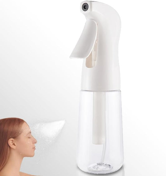 Spray Bottle for Hair (6.8OZ /200ML) Continuous Ultra Fine Mist Sprayer for Hair