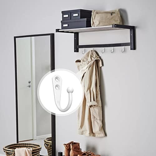 ZAYBOD 25 Pack White Hooks for Hanging - Image 6