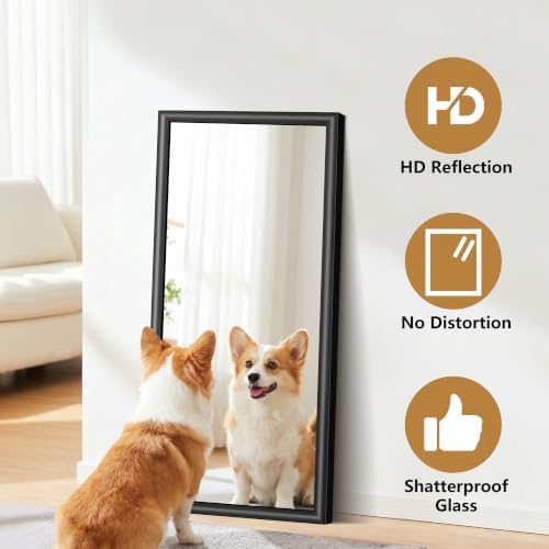 FORBATH Bathroom Mirror for Over Sink, 18x36 Inch Black Vanity Mirror - Image 4