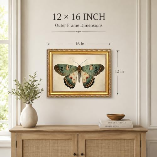 Vintage Butterfly Wall Art, 12x16 in - Image 4