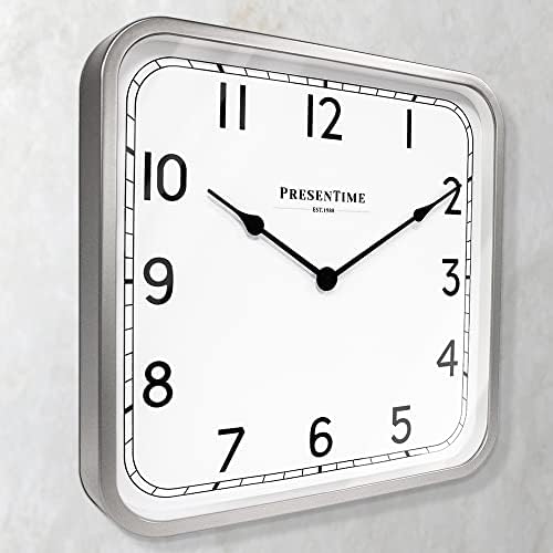 Presentime 16" Anton Vintage Square Clock - Image 4