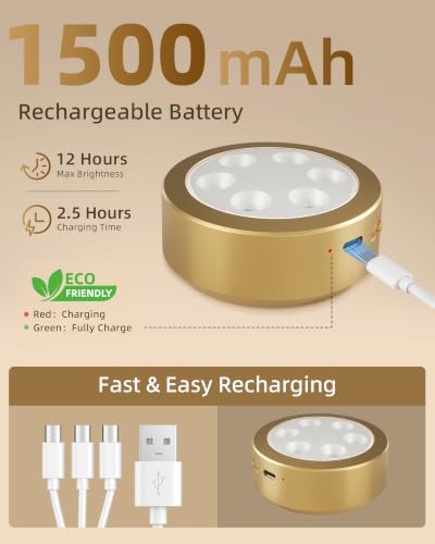 Picture Lights for Wall, Rechargeable Magnetic - Image 7