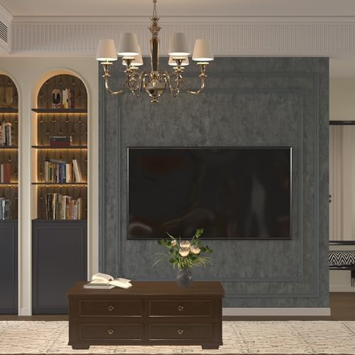 3yecao Thick Grey Concrete Wallpaper Peel and Stick Concrete Contact Paper - Image 6