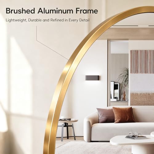 Full Length Floor Mirror, Modern Full Body Wall Mirror - Image 3