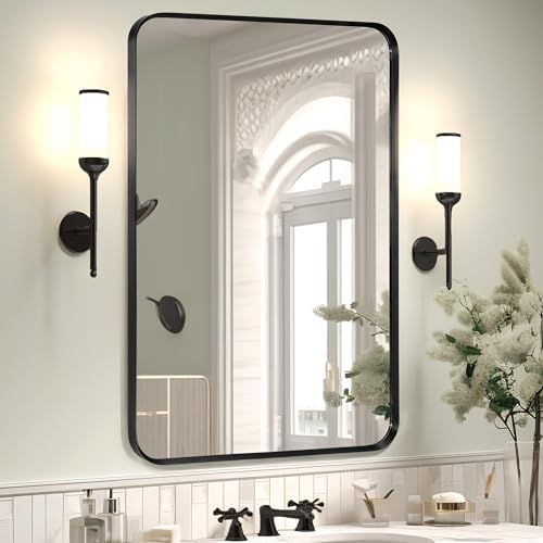 Wall Mount Mirror for Bathroom by Minuover