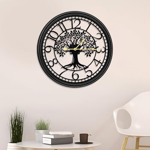 Big Wall Clock - Wall Clocks for Living Room Decor, Quiet and No Ticking by Unknown