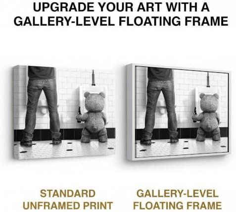 B.B.F MAKE Funny Comedy Movie Framed Canvas Wall Art - Image 2