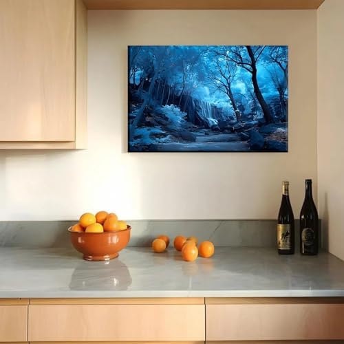Serene Landscape Canvas Wall Art - Image 7