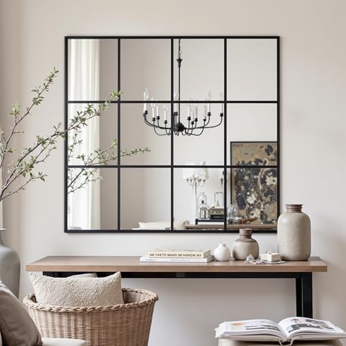 Suidia Wall Mirror, Metal Framed Wall Decor Wall-Mounted Mirrors by SuidiaMirror