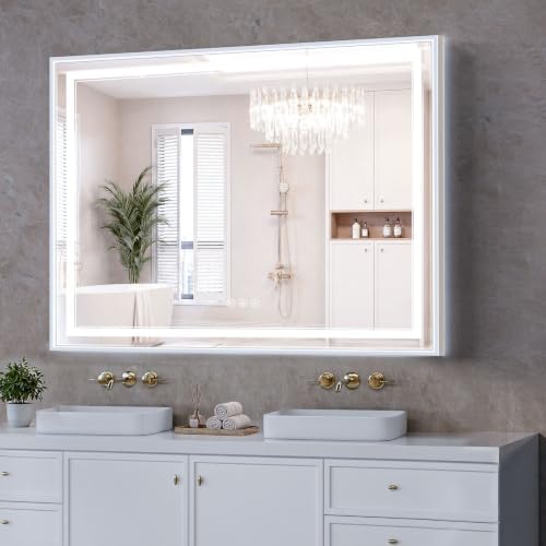 36"x48" LED Bathroom Mirror by MYSUNORIA