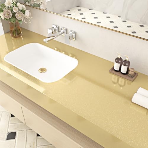 Shiny Champagne Gold Contact Paper - Image 4