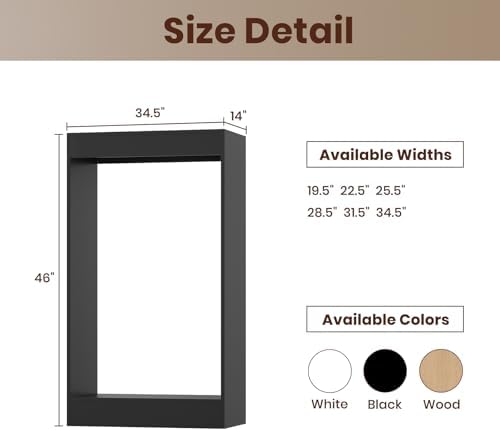 ROOMTEC 34.5" Double Hanging Closet Unit, Modular Closet System - Image 2