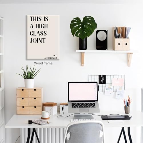 Neutral Minimalist Modern Poster Vintage Unique Quote Wall Art 12x16 inch - Image 6