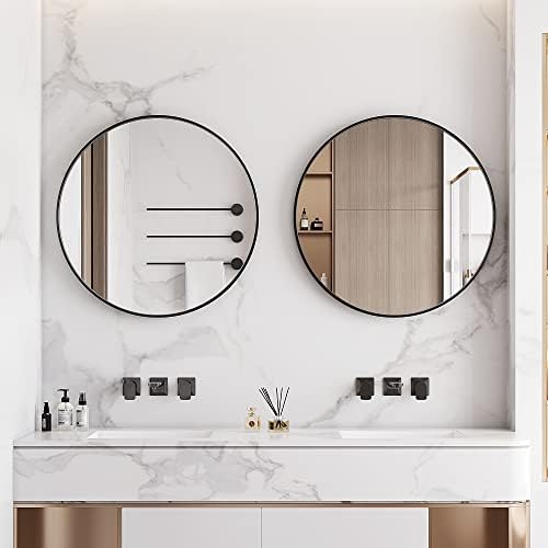 Itrue Round Metal Wall Mirror, 24 Inch - Image 2