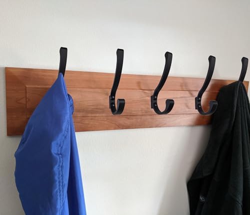 Coat Hooks for Wall, Heavy Duty Large Wall Hooks for Hanging Wall Mounted Metal - Image 3