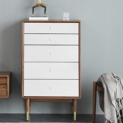 White Contact Paper Peel and Stick Wood Grain Wallpaper Easy to Install - Image 5
