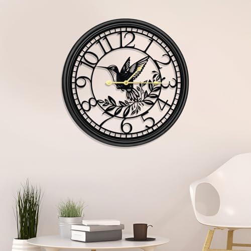 Big Wall Clock - Wall Clocks for Living Room Decor, Quiet and No Ticking by Unknown