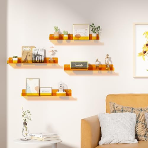 upsimples 4 Pcs 15" Acrylic Shelves - Image 2