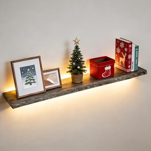 Fun Memories Floating Shelves for Wall, Heavy-Duty Floating Shelves by FunMemories