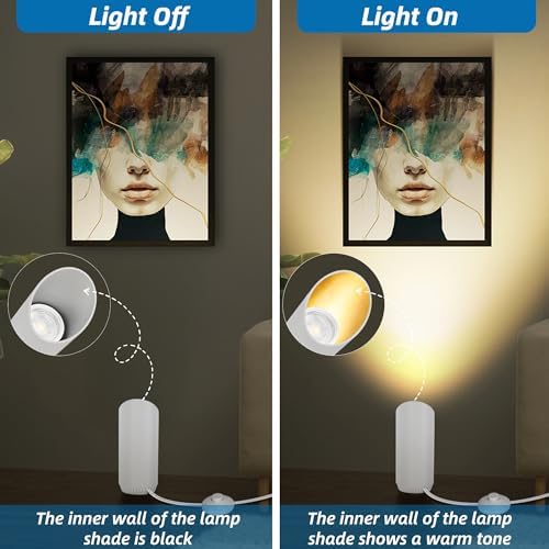 Up Lights Indoor: 2 Pack 6W GU10 Floor Can Lights - Image 3