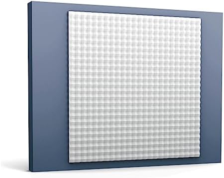 Orac Decor 9-7/8in H x 78-3/4in Long 3D Wall Covering, Primed White by OracDecor
