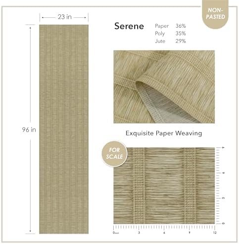 GoDear Design Jute Grasscloth Wallpaper - Image 4