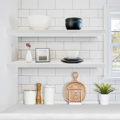 Sorbus Floating Shelves for Wall Storage - Image 2