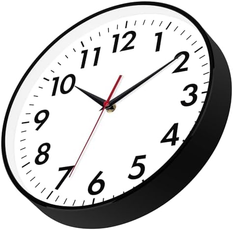 Lumuasky 4-Pack Silent Wall Clocks Time Zones - Image 4