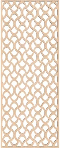 Resort Decorative Pierced Fretwork Wood Wall Panels, 13 3/8"W x 34 3/8"H x 3/8"T - Image 2