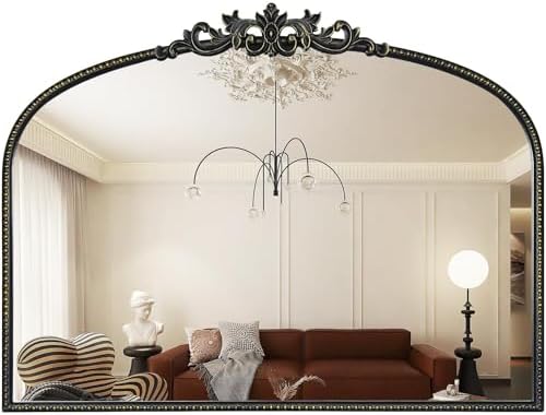 WallBeyond Black Vintage Mirror by WallBeyond