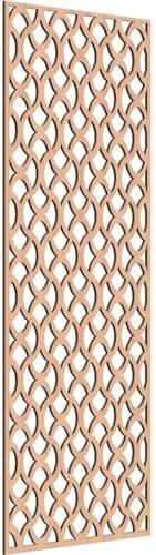 Resort Decorative Pierced Fretwork Wood Wall Panels, 23 3/8"W x 59 3/8"H x 1/4"T by EkenaMillwork