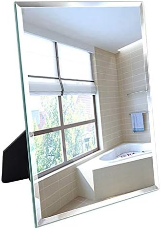 Calenzana Frameless Mirror Wall Hanging and Desk Standing, Compatible by Calenzana