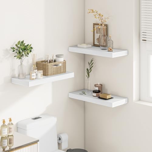 Vivelove Deep Floating Shelves for Wall 16x12” Set of 2 - Image 2