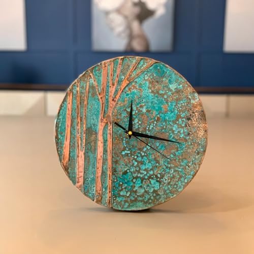 Handmade Copper Wall Clock Artisan Touch in Every Piece - Image 6
