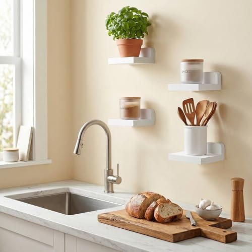 Fixwal Small Floating Shelves for Wall Decor - Image 5