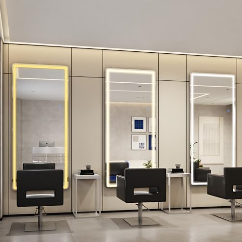 LED Full Length Mirror, Hanging Floor Mirror - Image 6