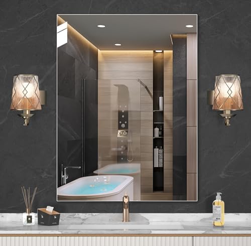 Hasipu 24” x 32” Bathroom Mirror, Mirrors - Image 3