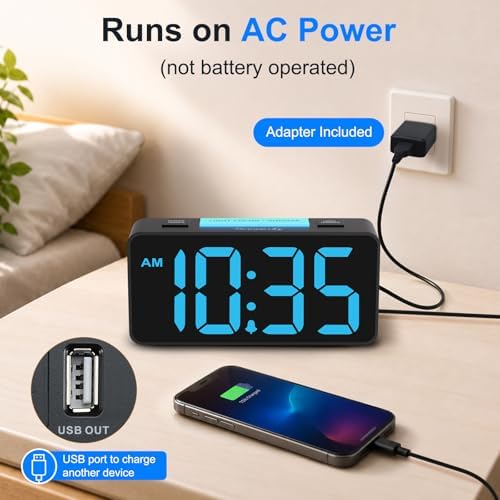 DreamSky Small Digital Alarm Clock - Image 2