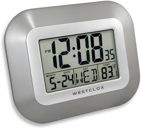 Westclox Large Digital Wall Clock - Image 3