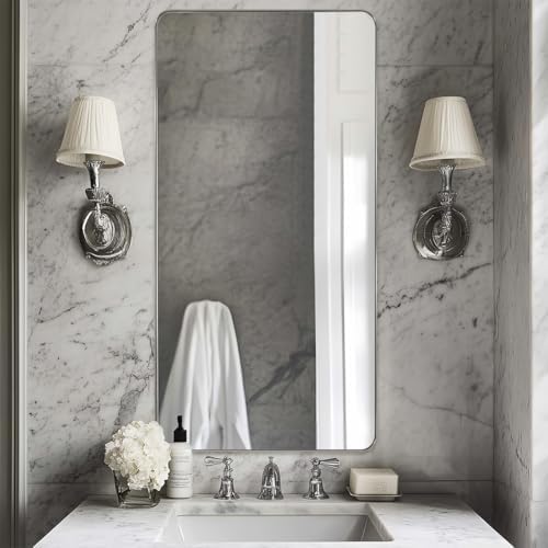 ANDY STAR Brushed Nickel Mirrors by ANDYSTAR