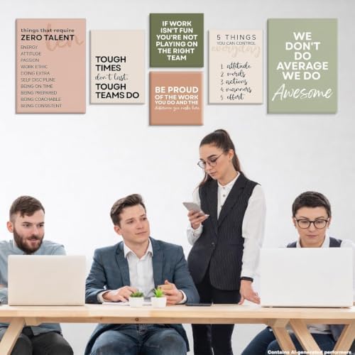 Framed Motivational Office Wall Decor - Image 6