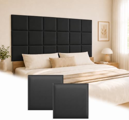 Anti Collision Wall Padding for Kids, Peel and Stick headboard Panel by Umedol