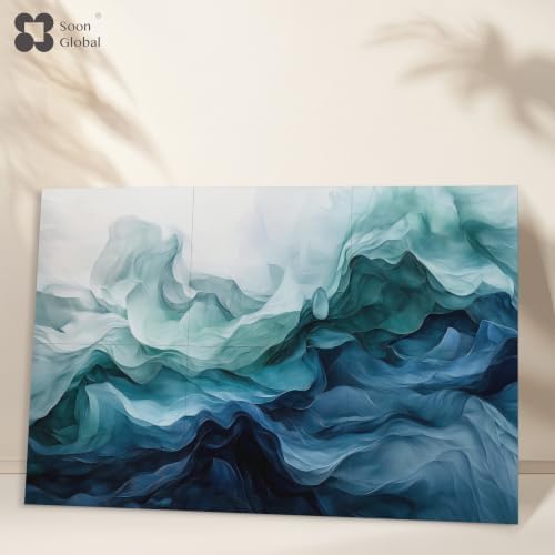 Soon Global Acoustic Wall Panels, Art Acoustic Panels, Aqua Dreams - Image 3