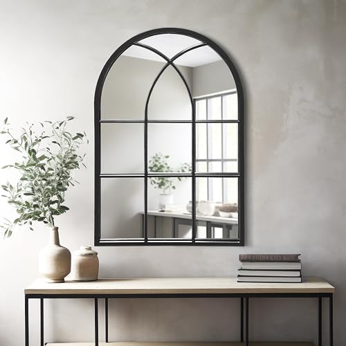 Dewfig Arched Window Wall Mirror by YourSpacePerfectlyReflected
