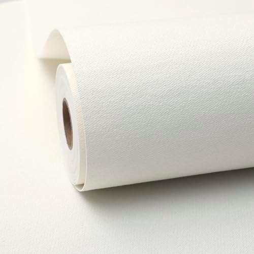 Grasscloth Textured Peel&Stick Wallpaper Slight Velvety Fabric by Unknown
