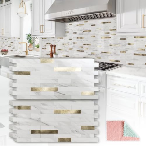 StyloVue 20 Sheets Peel and Stick Backsplash by StyloVue
